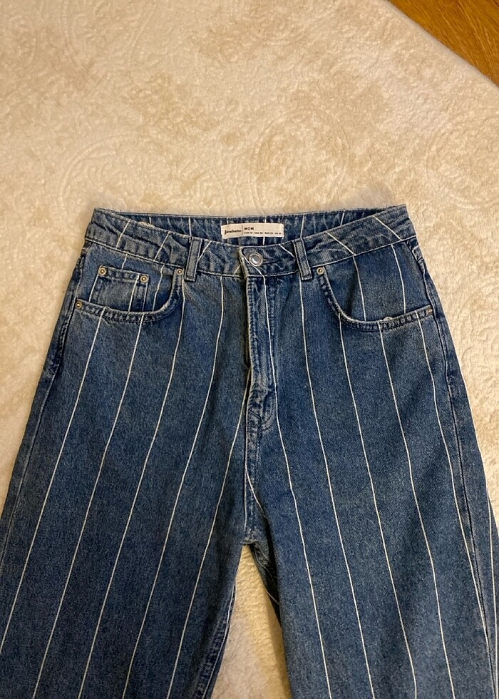 Stradivarius mom jean - Görsel 2