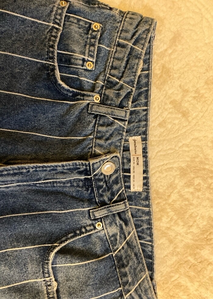 Stradivarius mom jean - Görsel 3