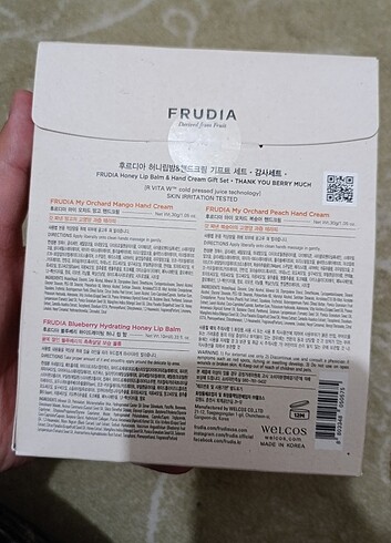 Missha Frudia set