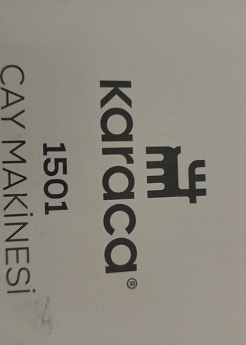 Karaca 1501 Çay Makinesi