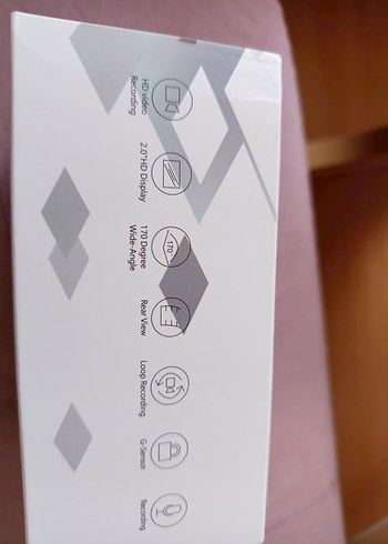  Beden Fenomex Siyah Araç Kamerası WiFi Özellikli