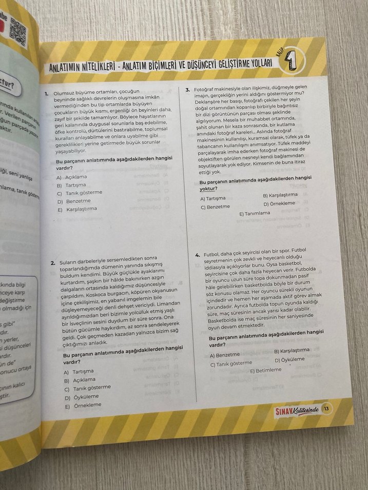 Paragraf Soru Bankası - Görsel 2