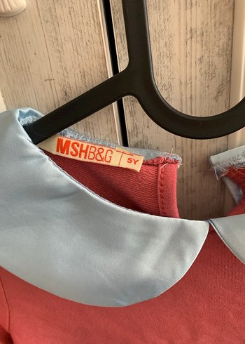 Pembe Renkli, Baskılı Kız Çocuk Elbisesi - Görsel 4