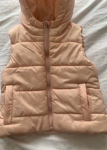 Kız Çocuk Kapüşonlu yelek - Görsel 4