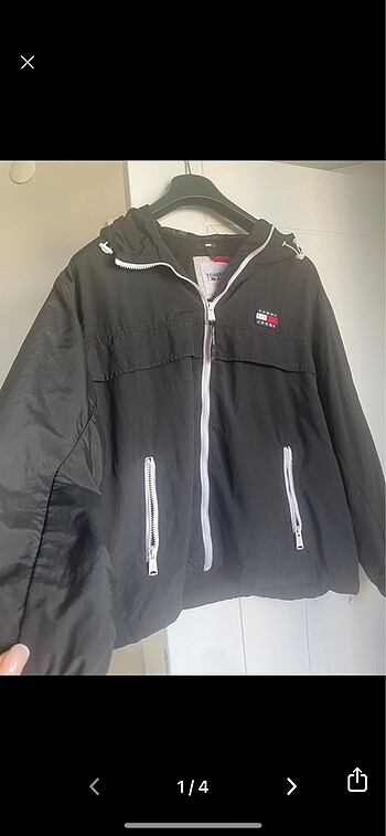Tommy Hilfiger Spor yagmurluk ceket
