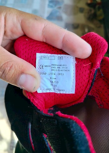 Yds S1 Yazlık Erkek İş Ayakkabı 44no - Görsel 3