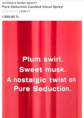 Victoria's Secret Pure Seduction Candied Vücut Spreyi - Görsel 2