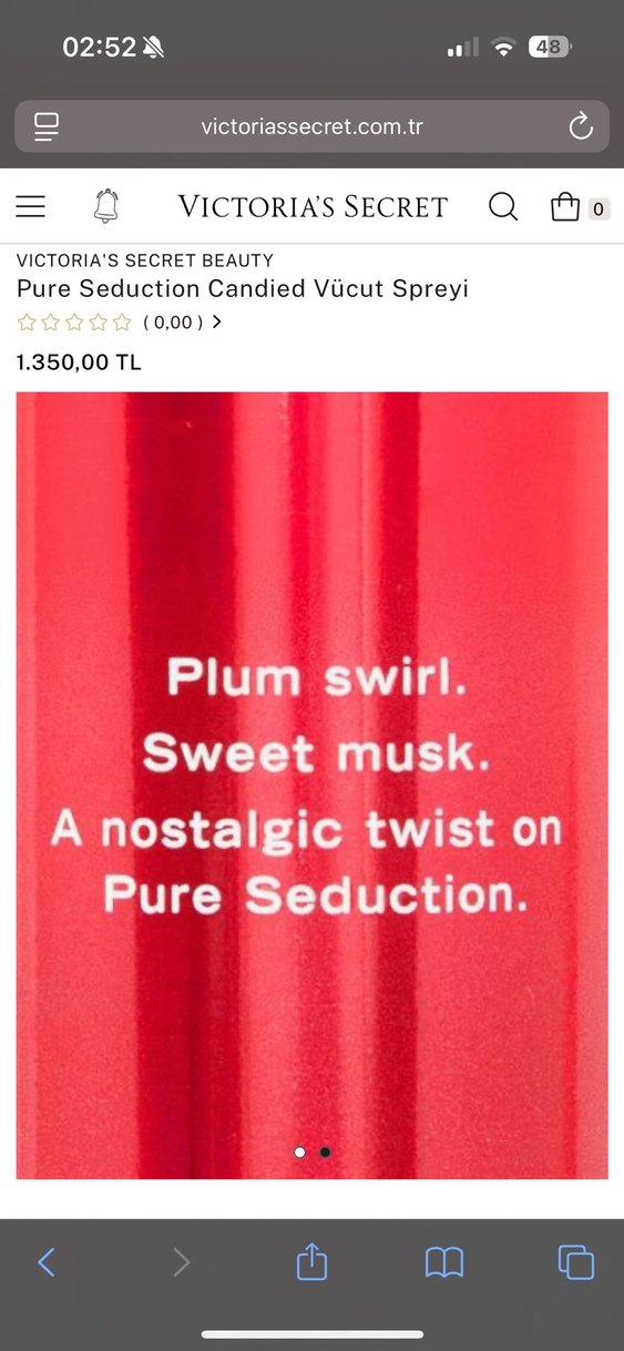 Victoria's Secret Pure Seduction Candied Vücut Spreyi - Görsel 2