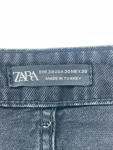 38 Beden siyah Renk Zara Jean / Kot %70 İndirimli.
