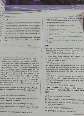 Beden 11.SINIF BRYPLE TÜRK DİL VE EDEBİYAT SORU BANKASI