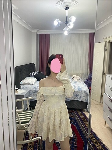 Kadın tasarım dantel prenses elbise