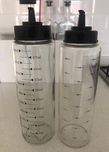 Ayarlanabilir Ölçülü Sıkma Şişeleri 475ml