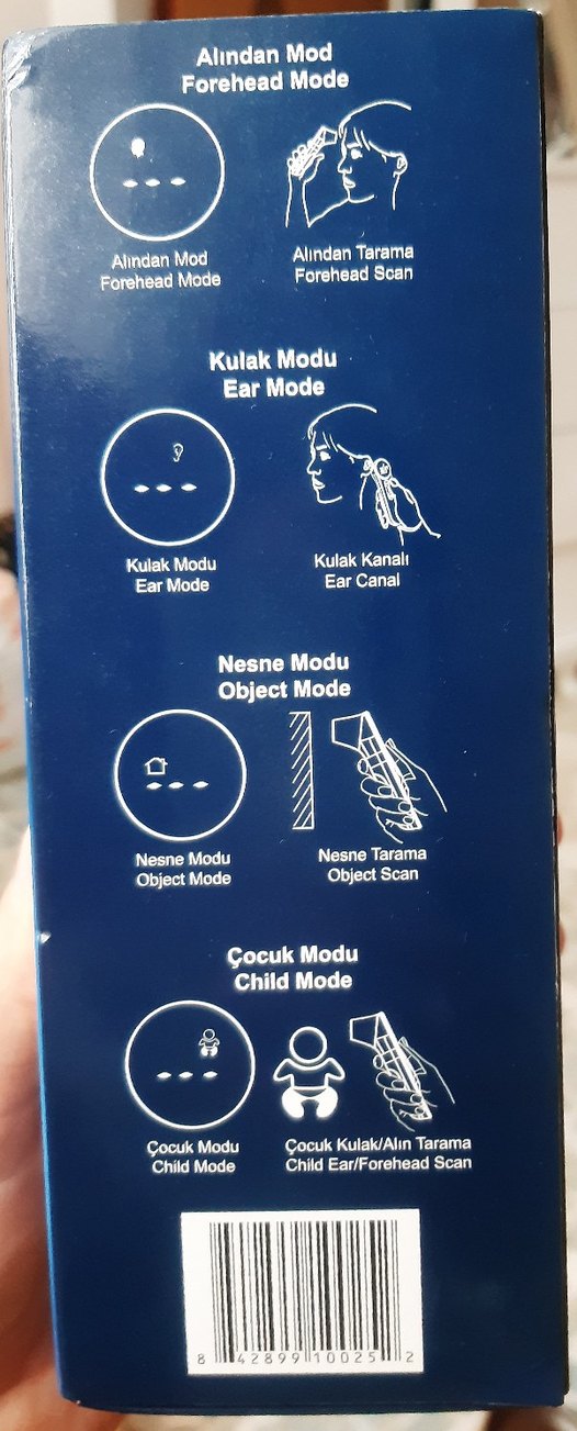 NEXUS Renkli Dijital Termometre Çocuk Modlu - Görsel 2