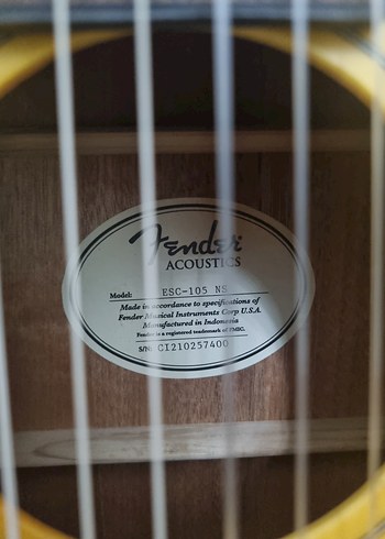 Sarı Klasik Gitar - Görsel 2