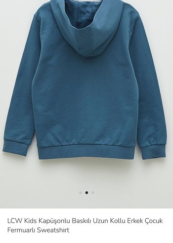 LCW Kids Erkek Çocuk Fermuarlı Sweatshirt - Görsel 2