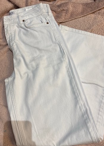 Diğer Acik Beyaz Denim Jean