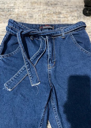 Kemerli kot jean - Görsel 2