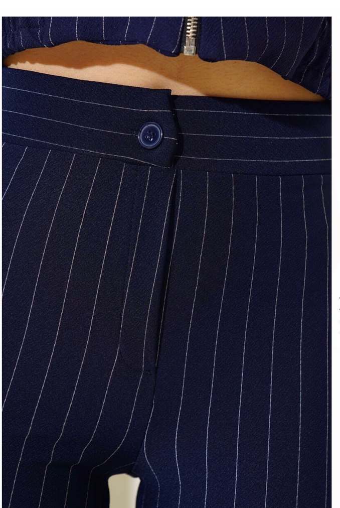 Çizgili Pantolon - Görsel 2