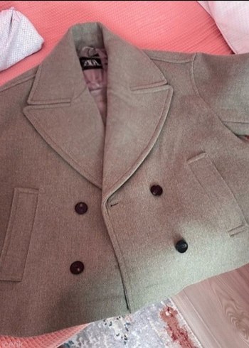 zara kruvaze kaban - Görsel 3