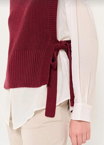 Jimmy key bordo süveter