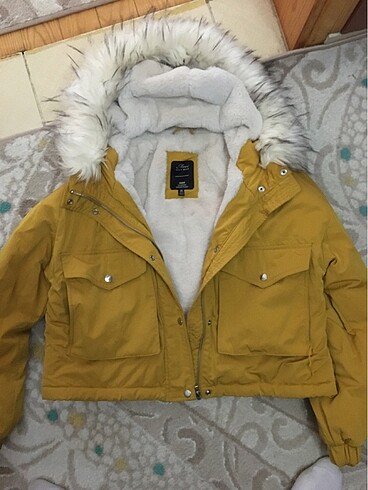xs Beden hardal rengi mont