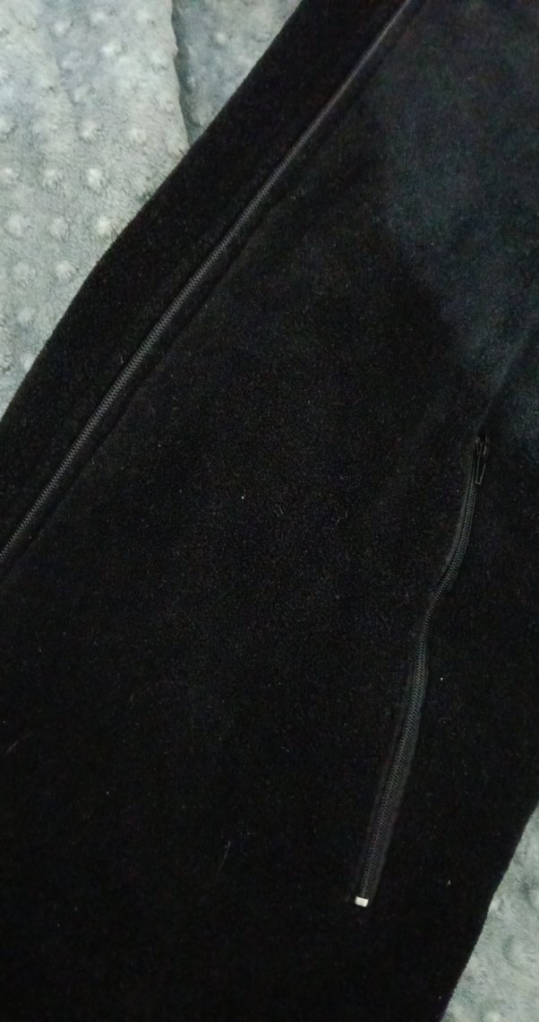 Siyah Fermuarlı Erkek Polar Sweatshirt - Görsel 2