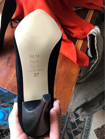 37 Beden siyah Renk Siyah Stiletto