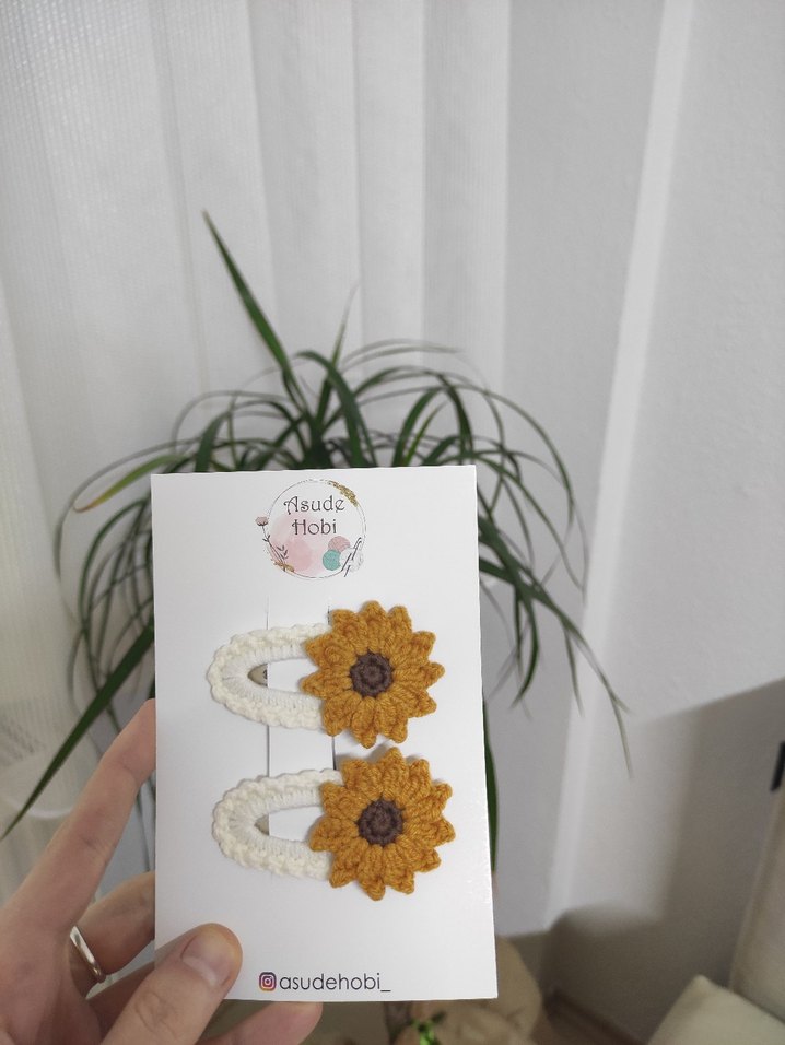 ayçiçeği toka - Görsel 2