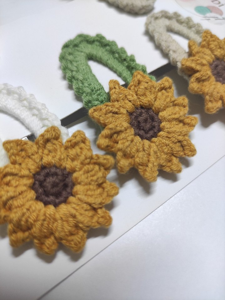 ayçiçeği toka - Görsel 3