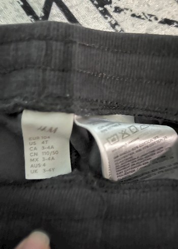 H&M Çocuk Süet Rahat Kesim Eşofman - Görsel 3