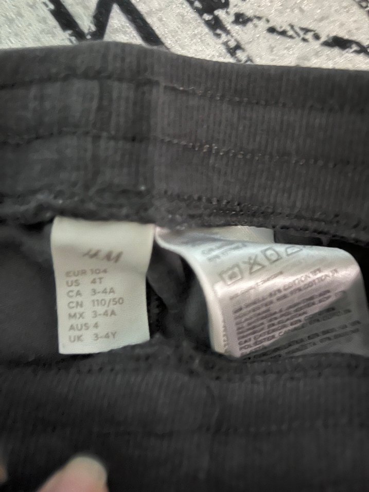 H&M Çocuk Süet Rahat Kesim Eşofman - Görsel 3