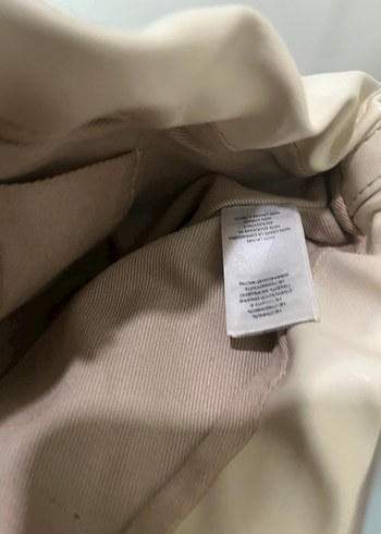 Oxxo Bej Zincir Detaylı Kadın Deri Çanta - Görsel 4