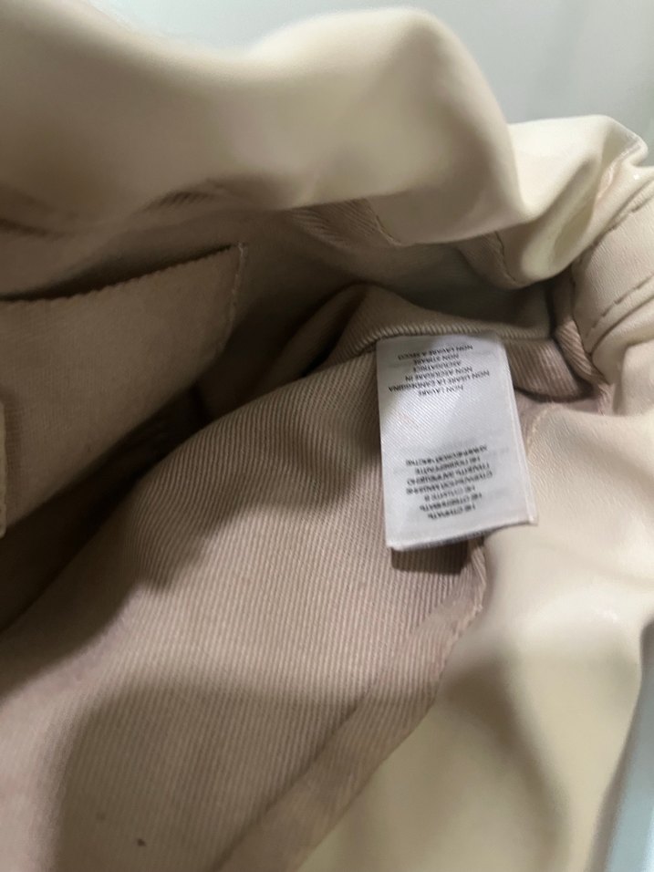 Oxxo Bej Zincir Detaylı Kadın Deri Çanta - Görsel 4