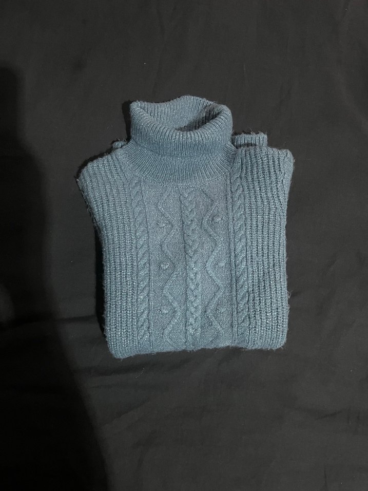 Okaidi marka bogazlık örgü kazak - Görsel 2