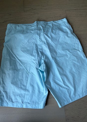 Erkek Mavi Midi Boy Rahat Yüzme Şortu - Görsel 2