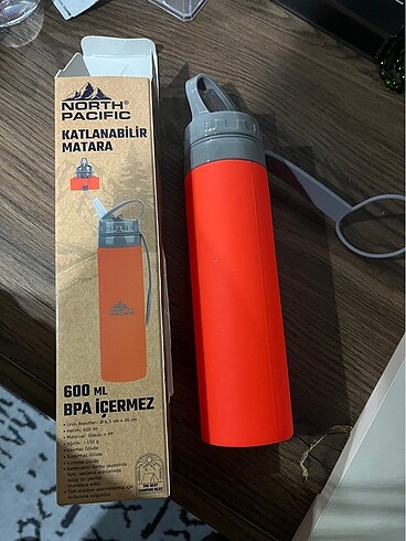 North pacıfıc katlanabilir matara