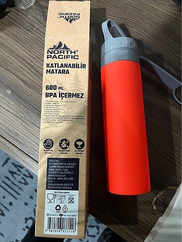 North Face North pacıfıc katlanabilir matara