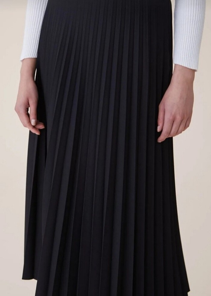 Kadın Pileli Etek  - Görsel 2