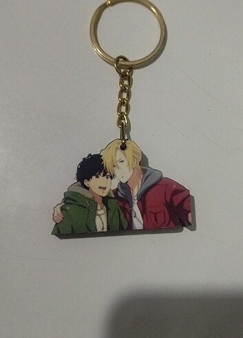 Banana Fish ash ve eiji anahtarlik 