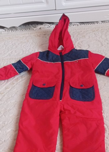 Erkek Çocuk Renkli Fermuarlı  Montu - Görsel 3