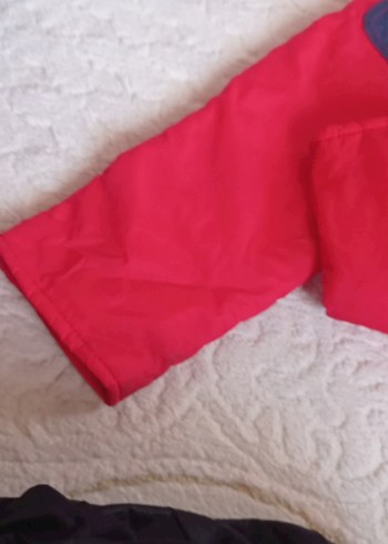 Erkek Çocuk Renkli Fermuarlı  Montu - Görsel 5