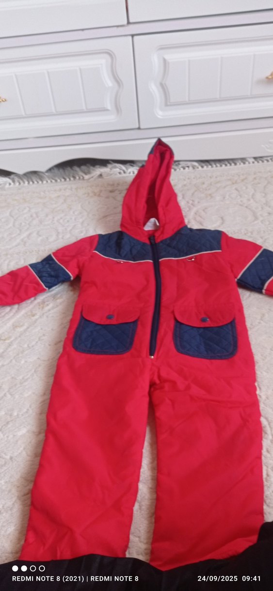 Erkek Çocuk Renkli Fermuarlı  Montu - Görsel 3