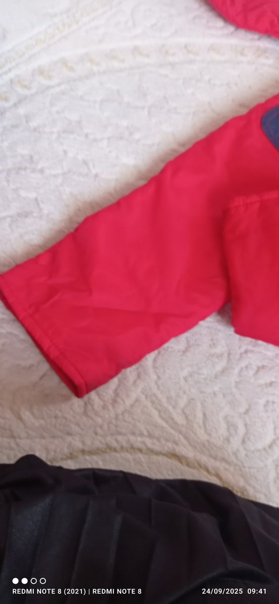 Erkek Çocuk Renkli Fermuarlı  Montu - Görsel 5