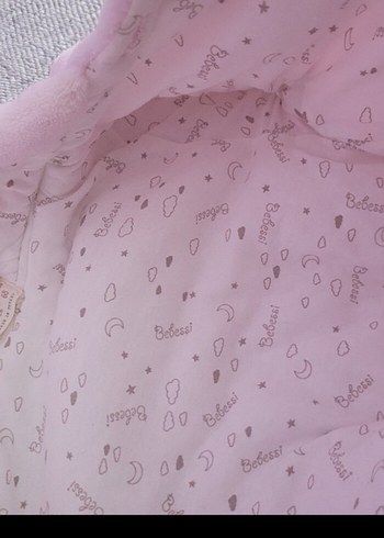 Pembe Kürklü Kız Bebek Tulumu - Görsel 2