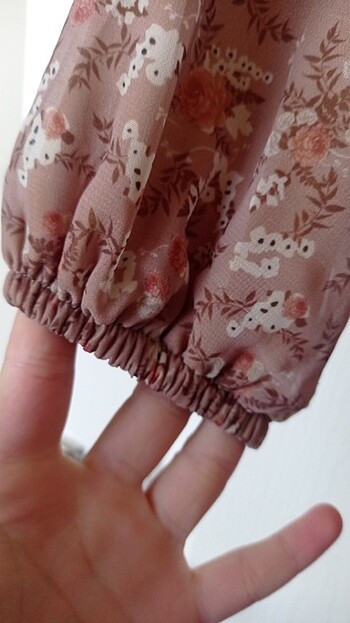 Şifon elbise - Görsel 4