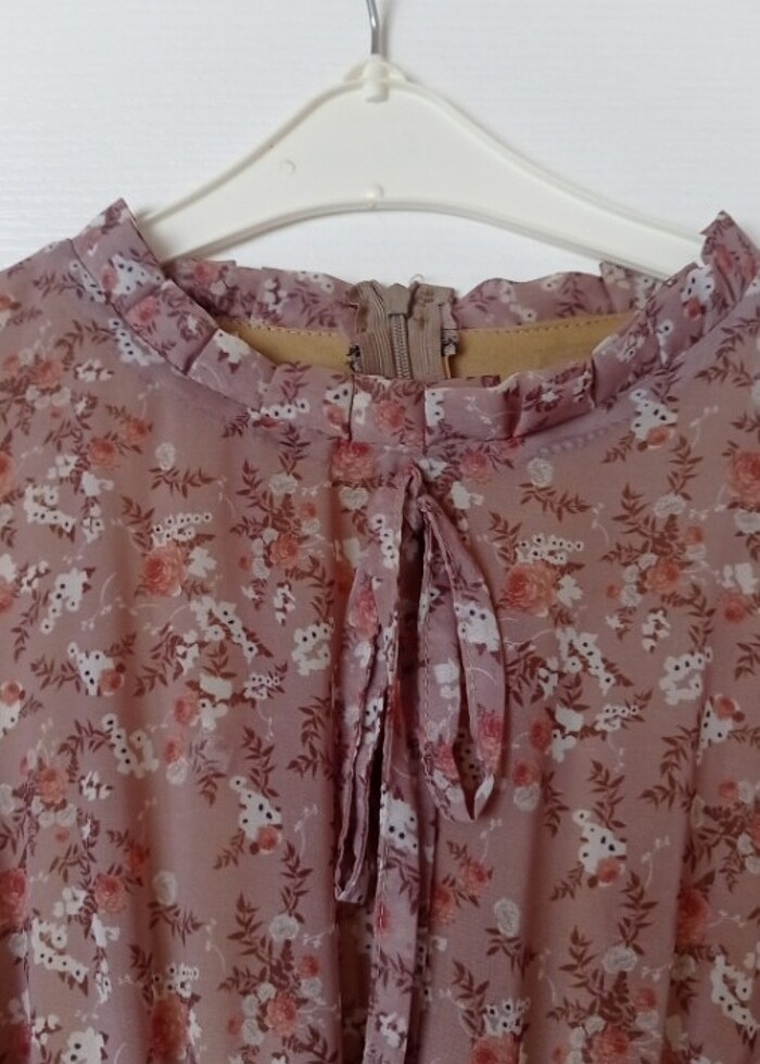 Şifon elbise - Görsel 2