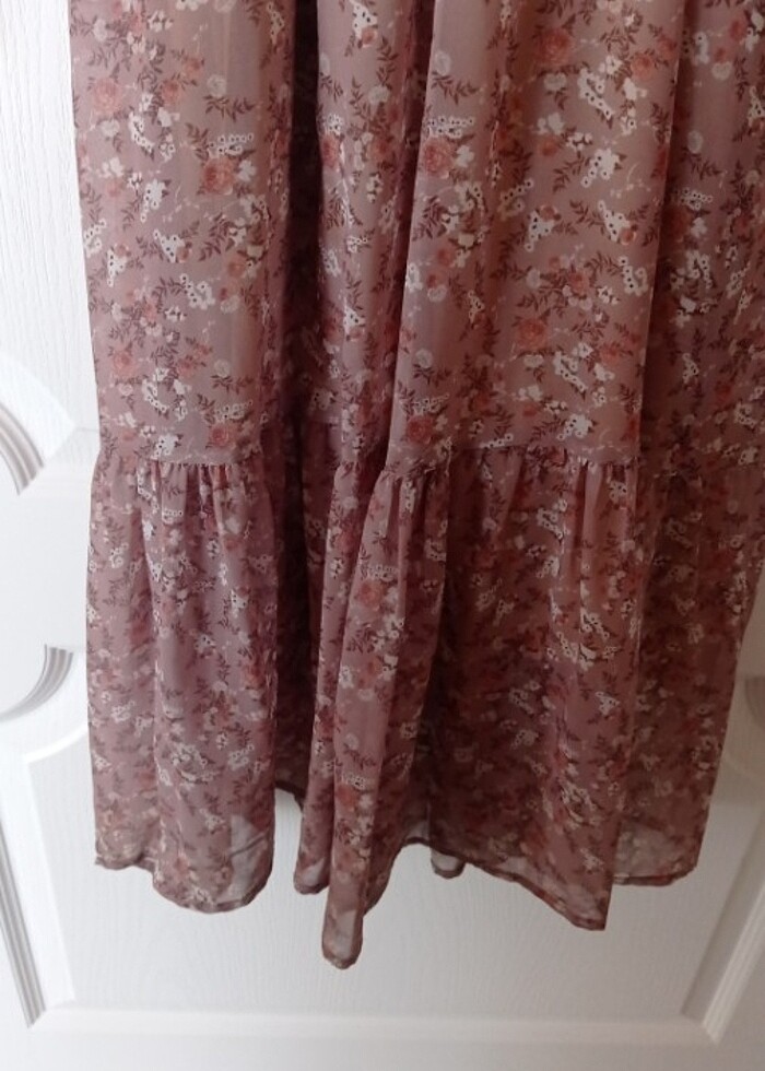 Şifon elbise - Görsel 5