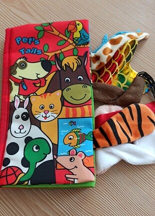Eğitici Öğretici Hışırtılı Bez Kitap