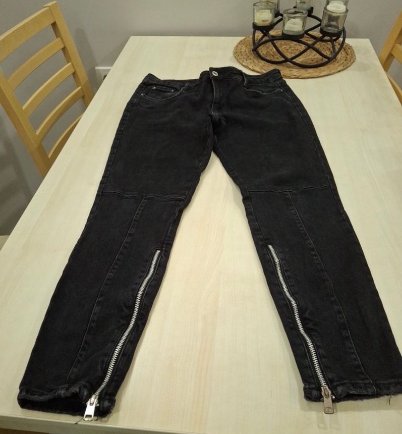 Fermuarlı Jean - Görsel 2