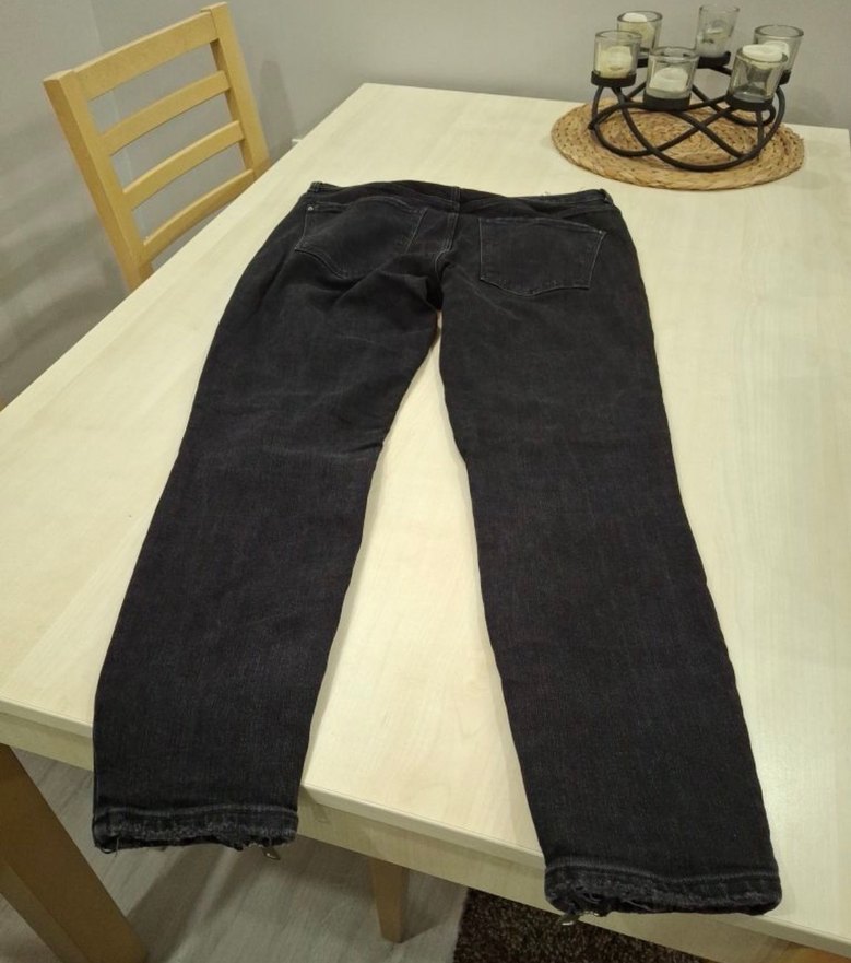 Fermuarlı Jean - Görsel 3